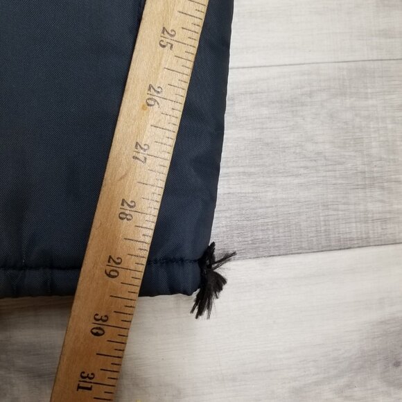 ✅VTG Walls Blizzard Pruf Coveralls Men XL Reg 46-48 Belted Faux Fur Collar STAIN - Picture 12 of 14